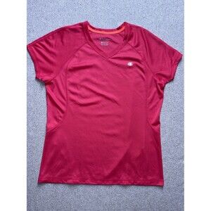 Champion Double Dry V-Neck Performance Shirt Women’s Large